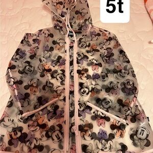 Disney Kids Raincoat with Mickey and Friends - Black, Purple, Pink